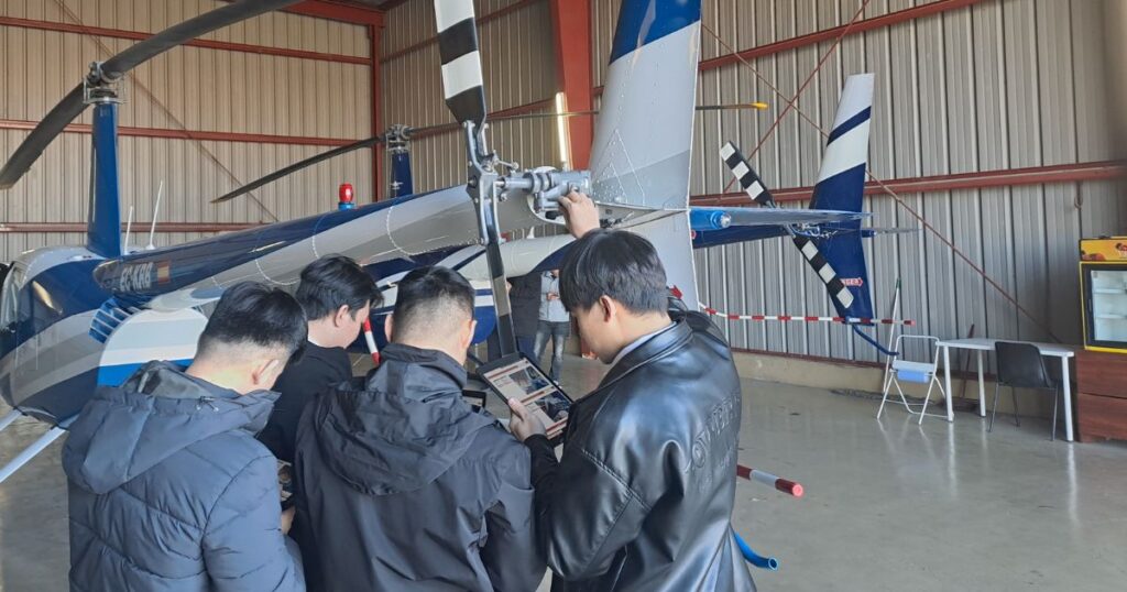Future pilots soared on their first helicopter solo