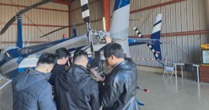 Read more about the article Future pilots soared on their first helicopter solo