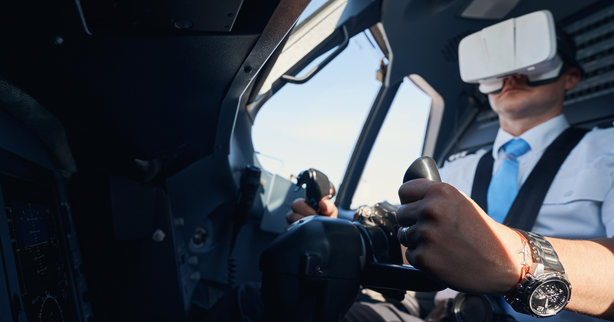 Read more about the article Transforming aviation training with VR technology