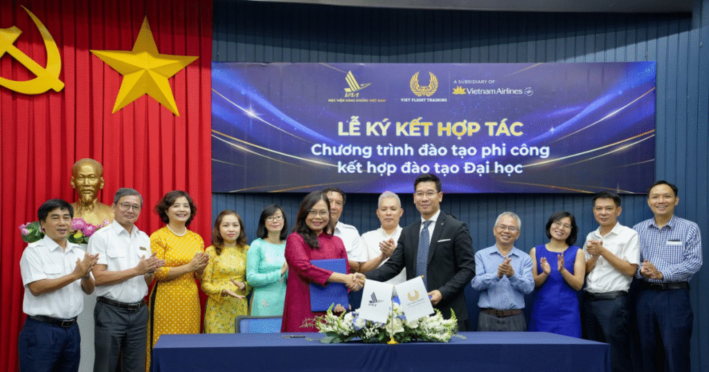 Training commercial pilots under dual-degree program with Bay Viet
